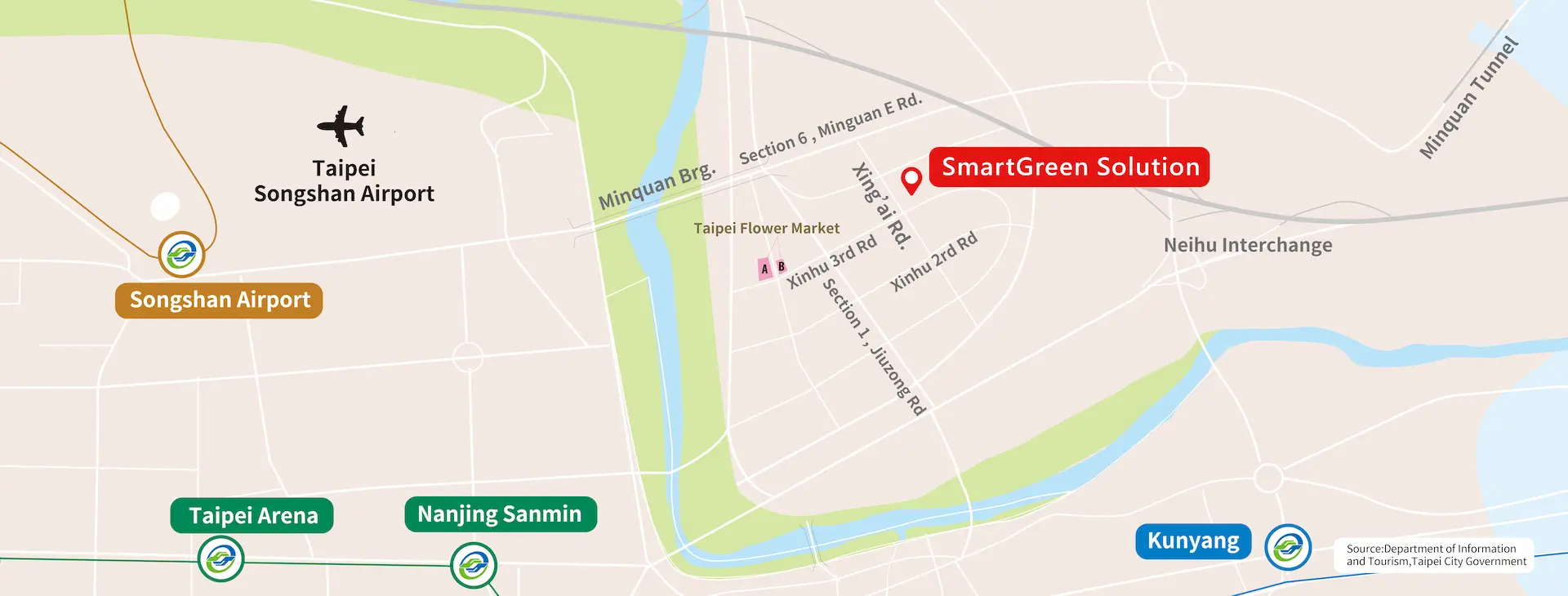 SmartGreen Solution Headquater in Taipei